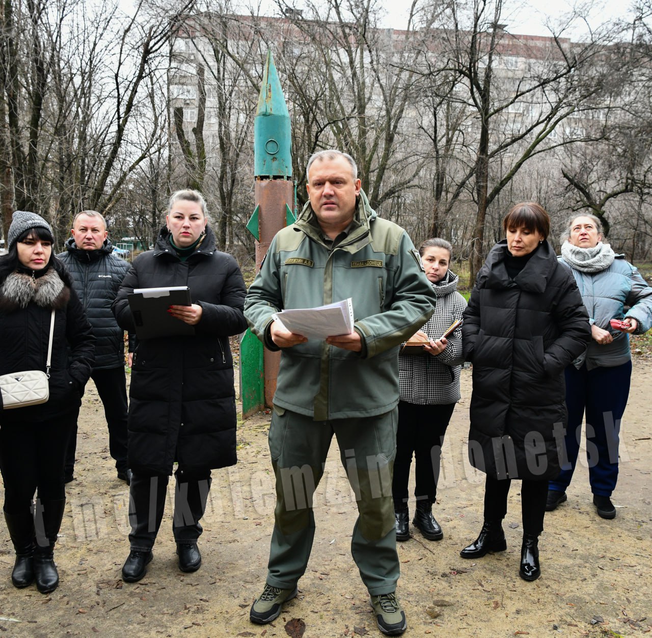 Алексей Кулемзин выехал на адрес и встретился с жителями.