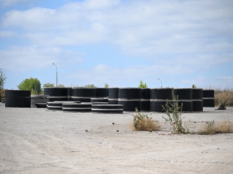 Продолжается восстановление водопроводной сети от водовода «Кипучая Криница» до Кировского водопроводного узла.