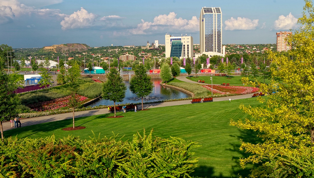 Парк культуры и отдыха города Донецка (Киевский район).
